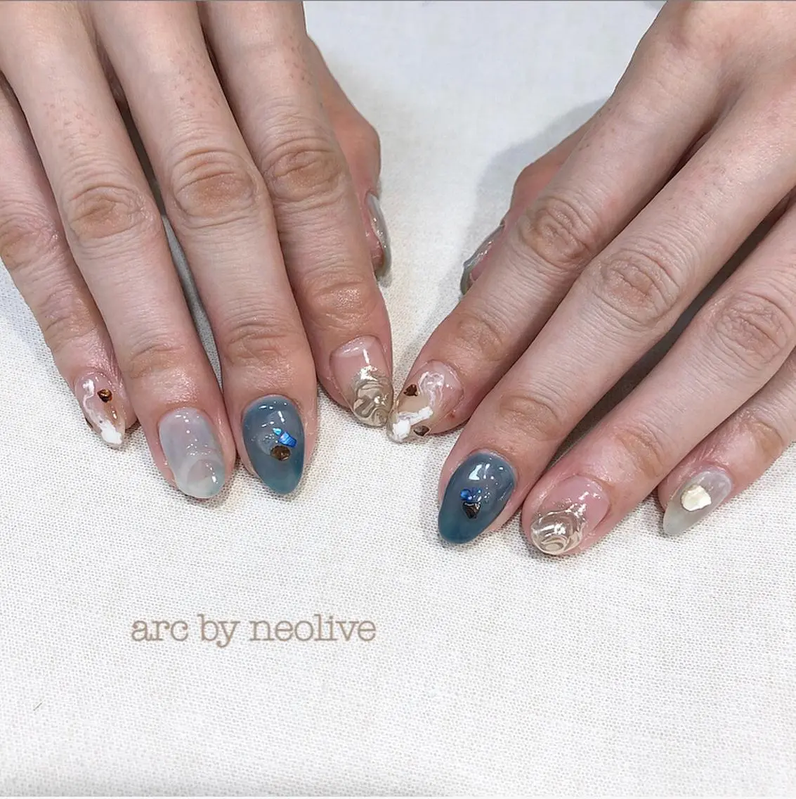 ネイル ニュアンスネイル rina eye&nailのマツエク・マツパデザイン