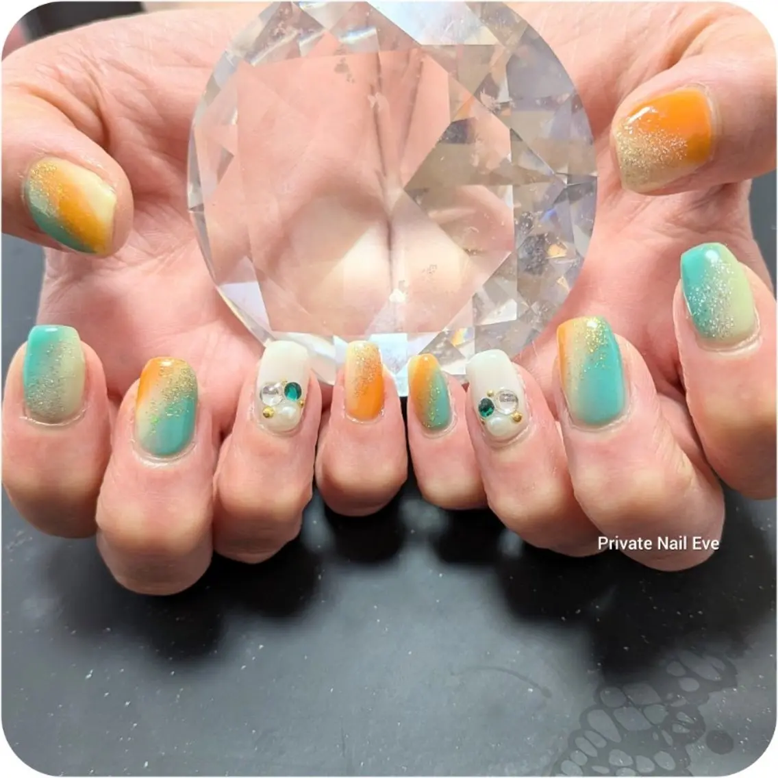 ネイル 持ち込み ニュアンスネイル ハンドネイル ネイル junkoのネイルデザイン