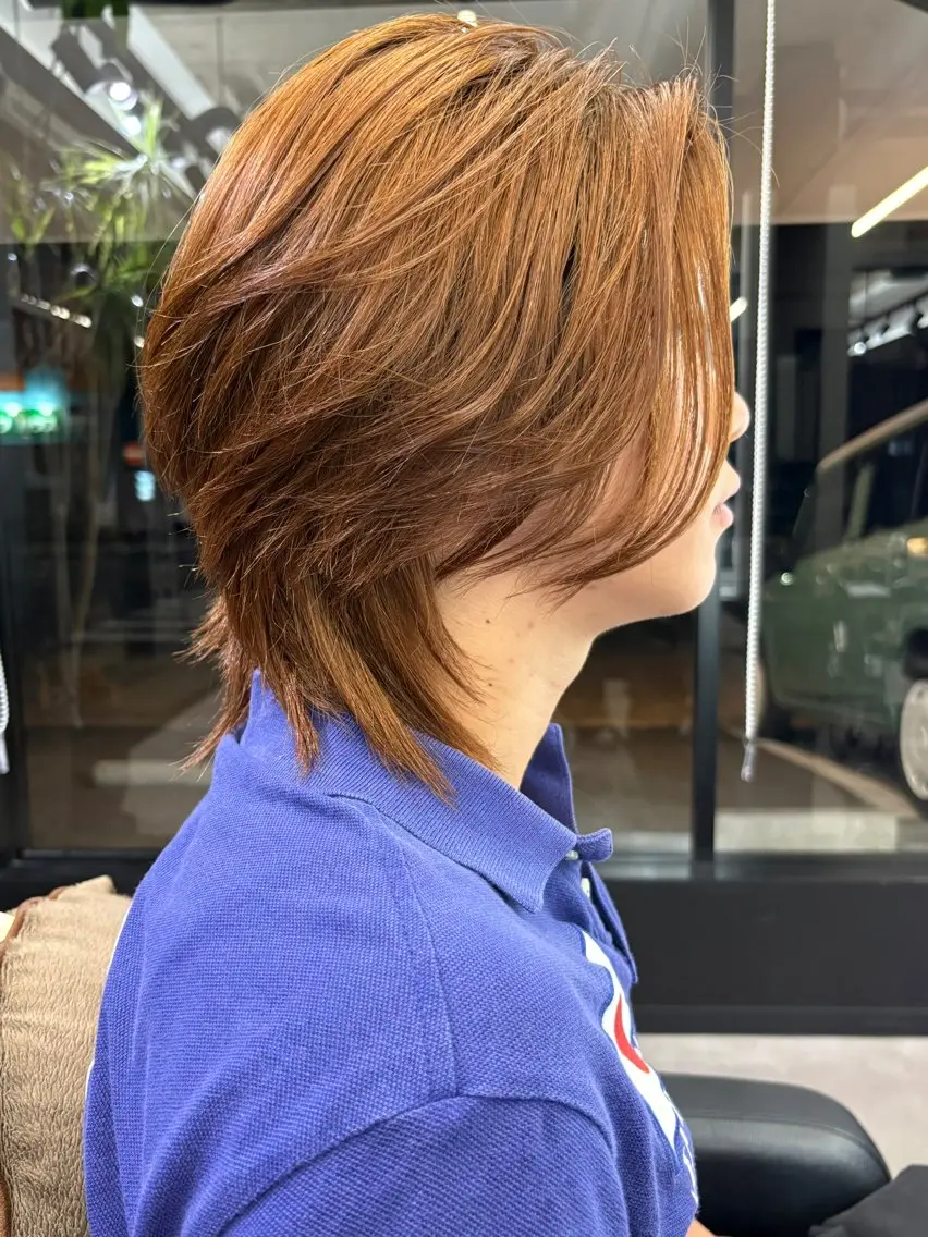カラー ヘアカラー BLESS AOIのヘアスタイル