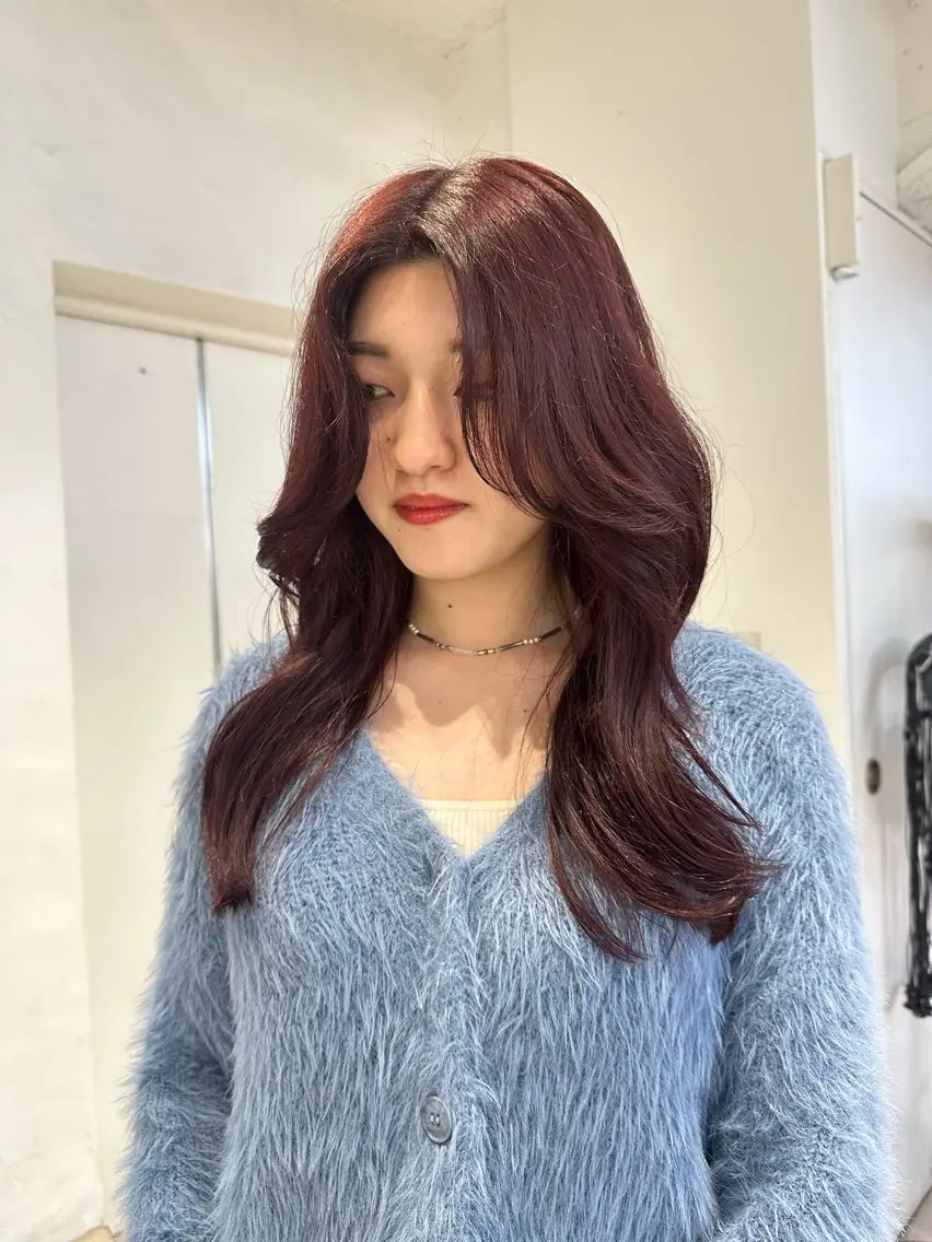 セミロング ヘアカラー トリートメント 韓国ヘアメンズ・レデ ィース特化ミクのヘアスタイル