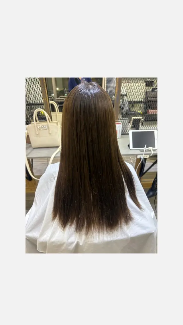 ロング カラー ヘアカラー マ ナのヘアスタイル
