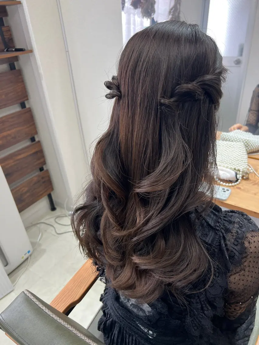 ロング ヘアアレンジ 山室 敬義のヘアスタイル