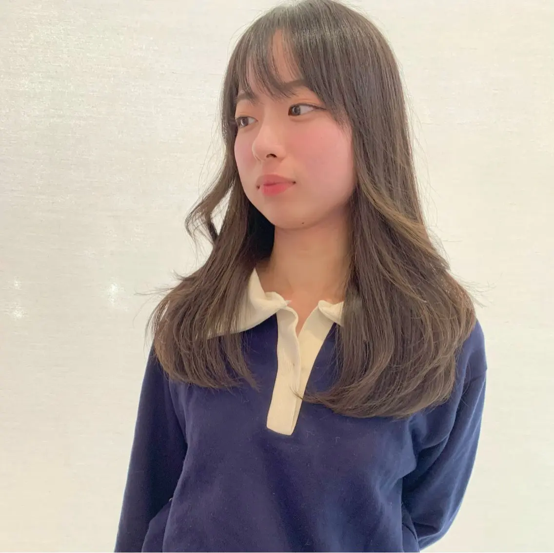 セミロング レイヤーカット ローレイヤー カット トリートメント 💎お顔まわりカット 【シクネ】ユウダイのヘアスタイル