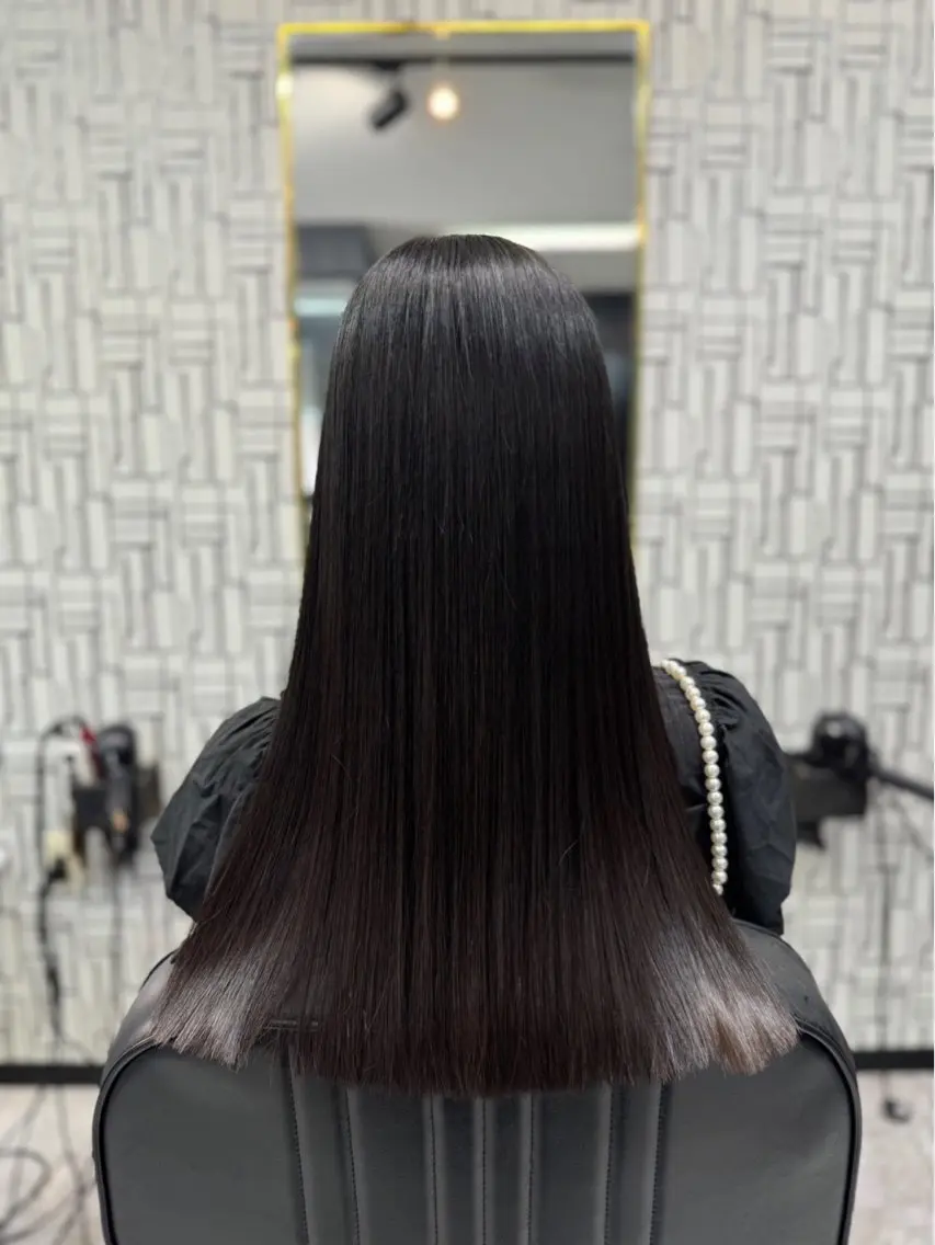 ロング トリートメント 池田 亮雅のヘアスタイル