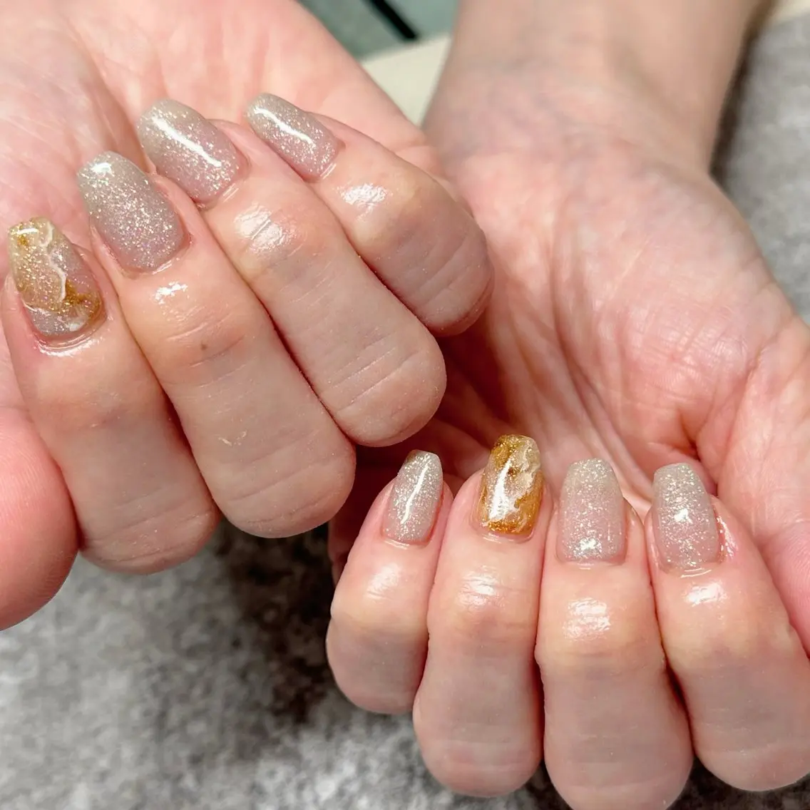 ネイル ニュアンスネイル wellmoon Tanaのネイルデザイン