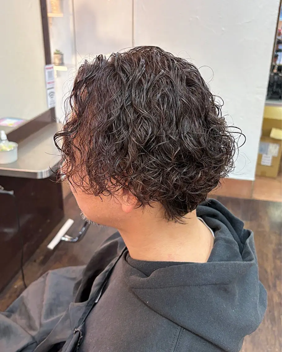 カラー パーマ メンズ ひらの ももかのヘアスタイル