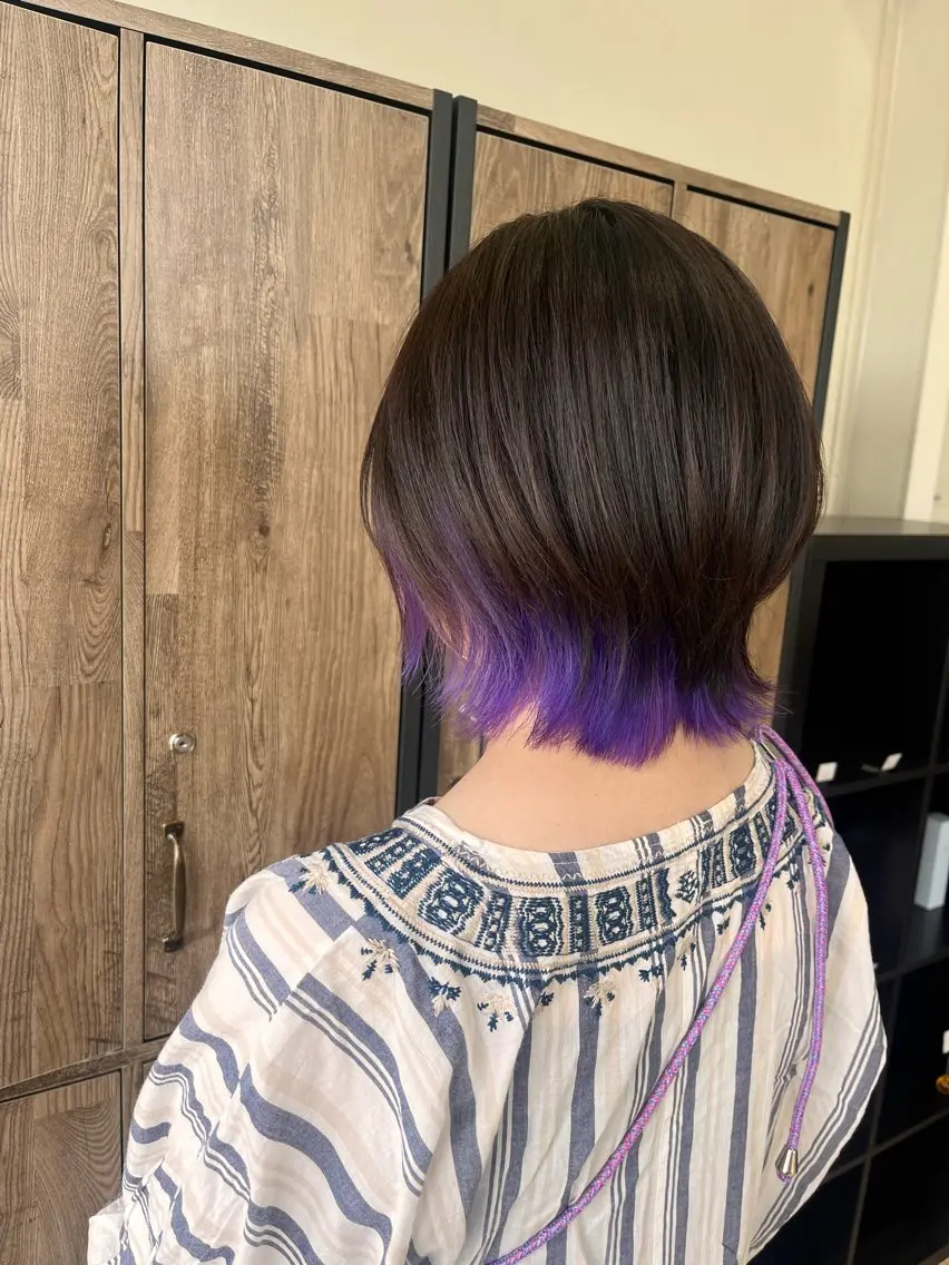 ショート カラー 栗原 志穂のヘアスタイル