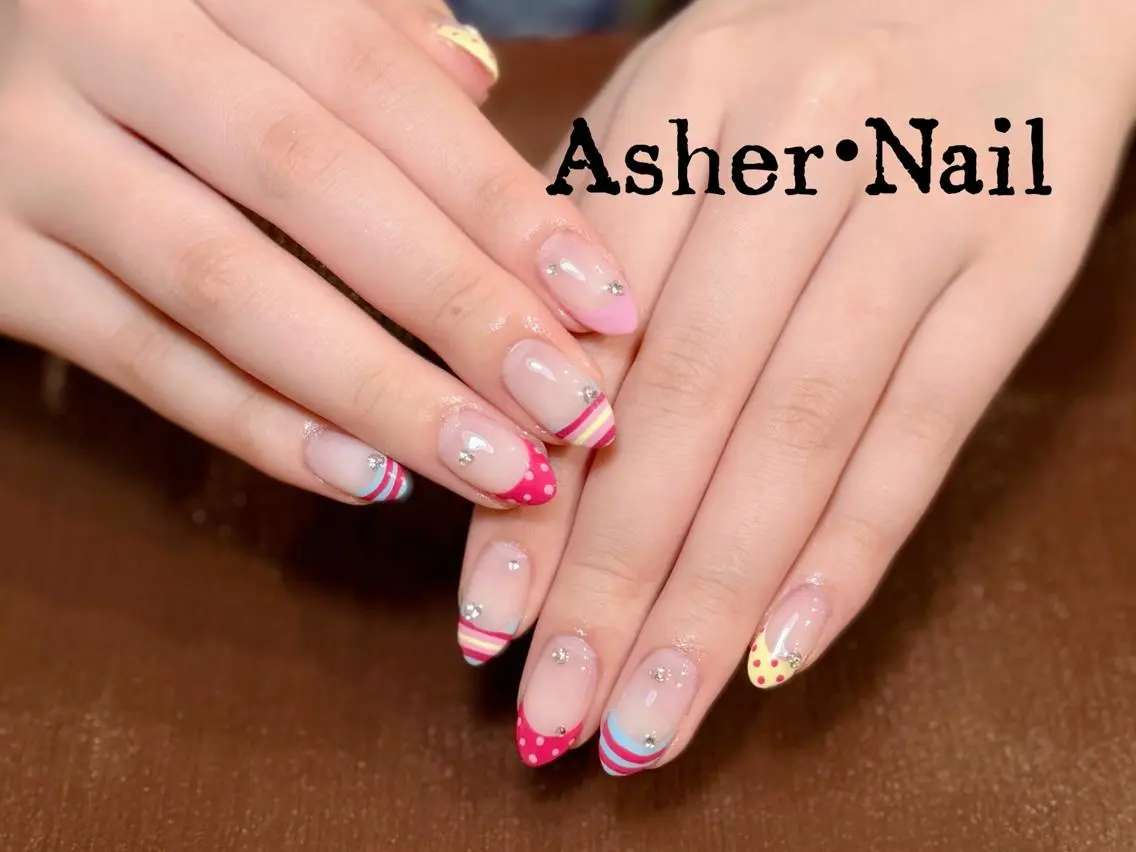 ネイル ハンドネイル ハンドケア Asher _Nailのネイルデザイン