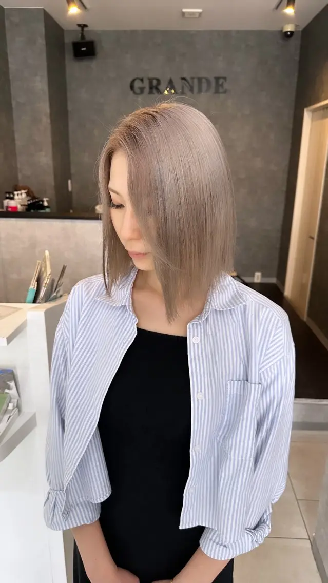 カラー ヘアカラー 山口 航輝のヘアスタイル