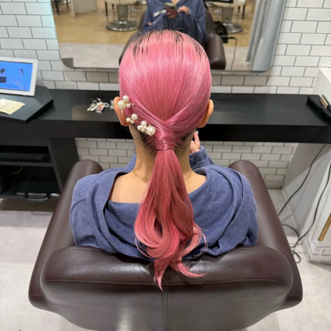 ロング ヘアアレンジ 🎀ヘアアレンジ 🎀ななみのヘアスタイル