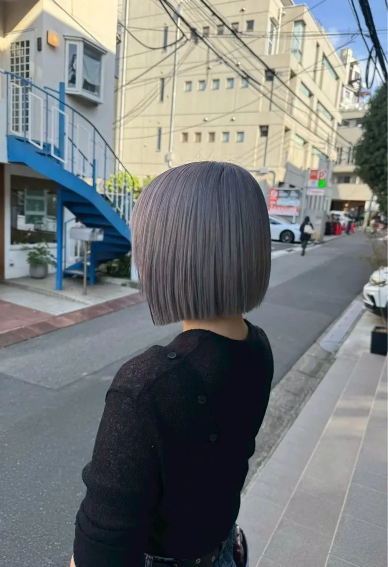 ショート 新宿/レイヤー/ amu🫧のヘアスタイル
