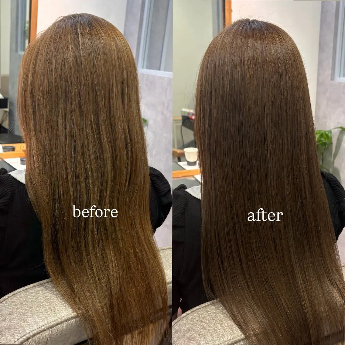 ロング カラー ベージュカラー モカベージュ ヘアカラー ♦️個室快眠スパ♦️ / 西野 杏🫧のヘアスタイル