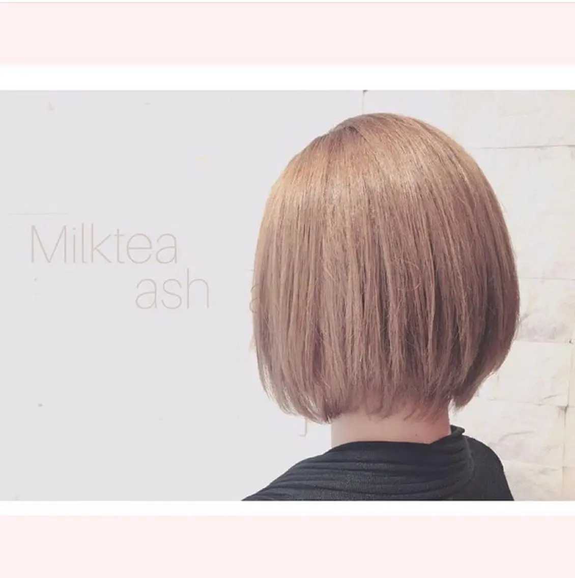 ショート ミディアム セミロング ロング カラー アッシュ ミルクティーアッシュ YUI𓍯エクステ /ニュアンスカラーのヘアスタイル