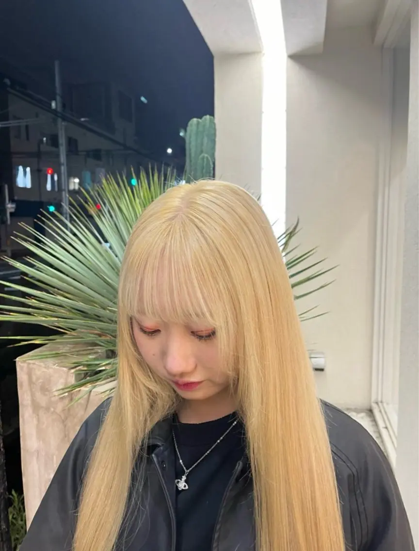 セミロング tidehair 晃希　コウキのヘアスタイル