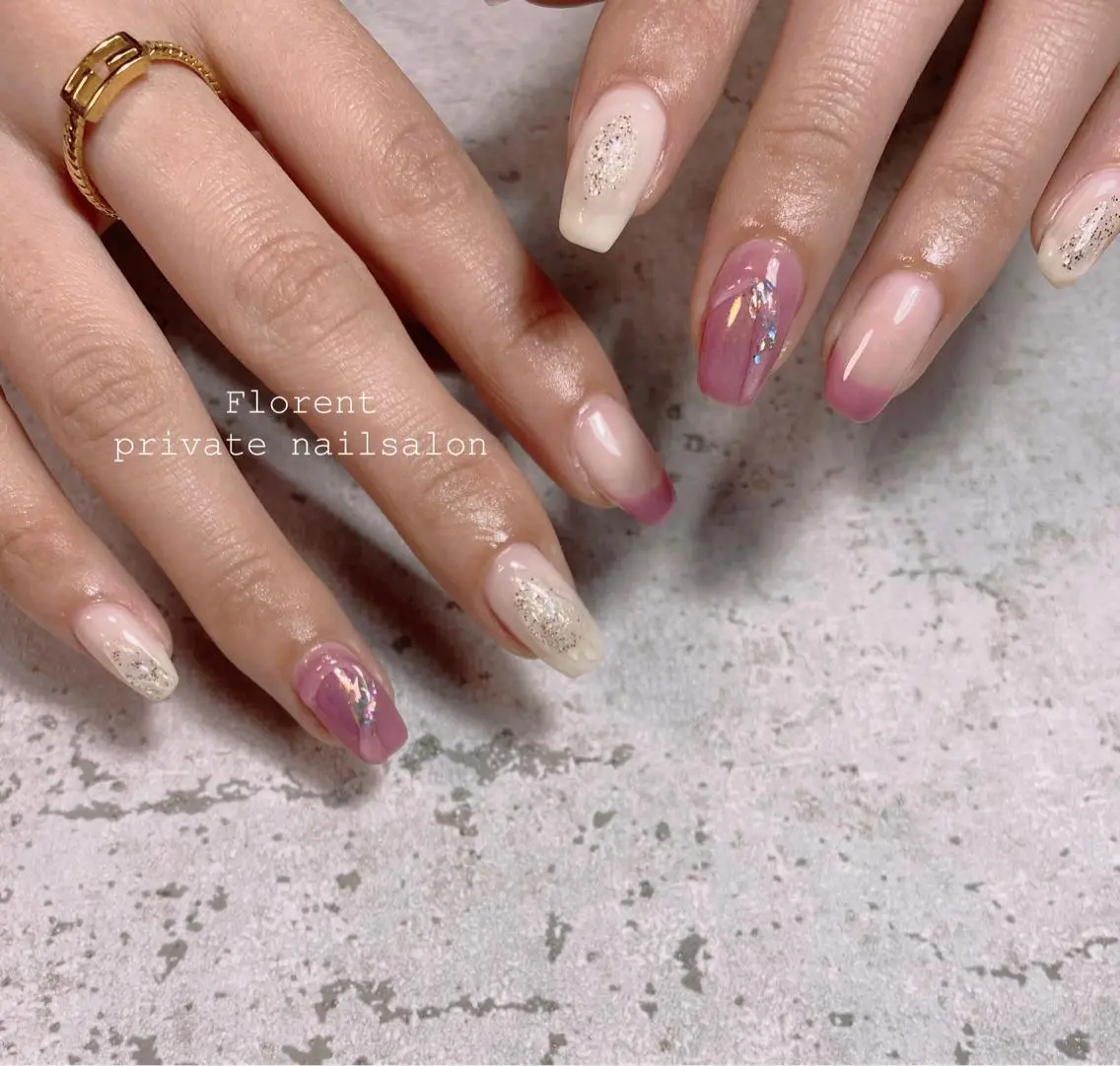 ネイル ハンドネイル florent nailのネイルデザイン