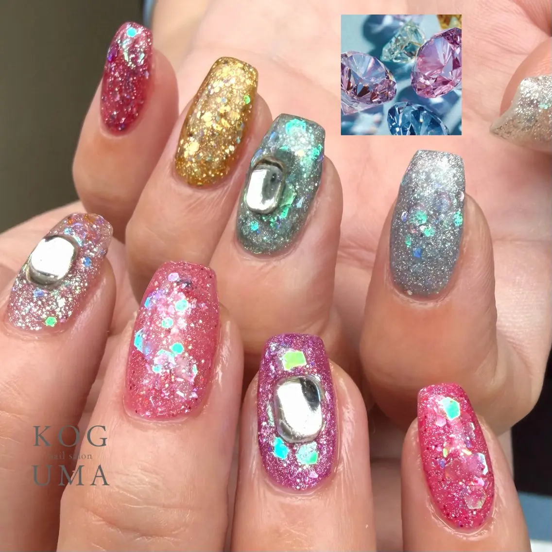 ネイル ハンドネイル nail こぐま /Erikaのネイルデザイン