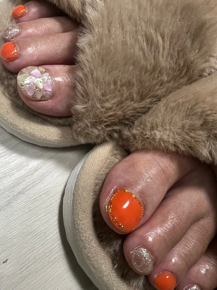 ショート Sun nail ...ayaのネイルデザイン