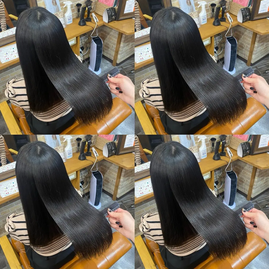 ロング ヘアカラー トリートメント エクステ×髪質改善× 𝑺𝑬𝑵𝑹𝑰のヘアスタイル