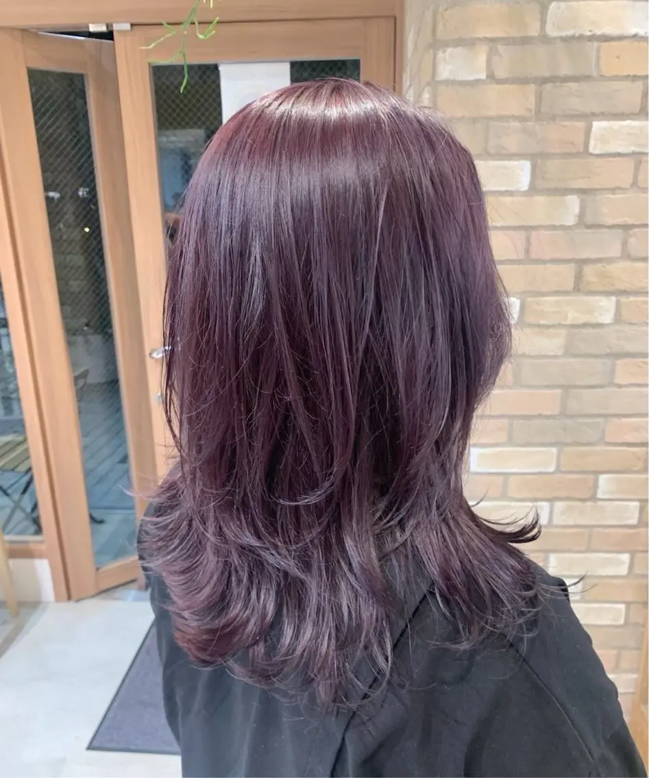 カラー 🌸ここみ🌸 透明感カラー🩶パリのヘアスタイル