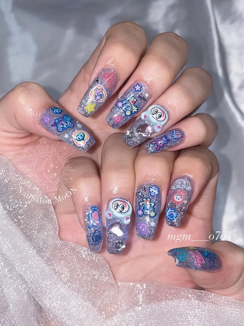 ハンドネイル ハンドケア MoON...❤︎ MeGuのネイルデザイン