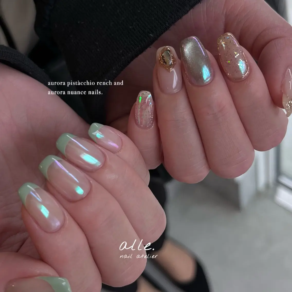 ネイル ハンドネイル atelier alle.のネイルデザイン