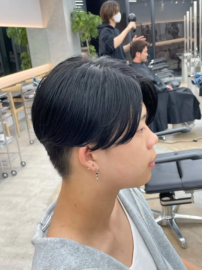 ショート パーマ メンズ SENTA✨メンズ パーマ✨fifth栄のヘアスタイル