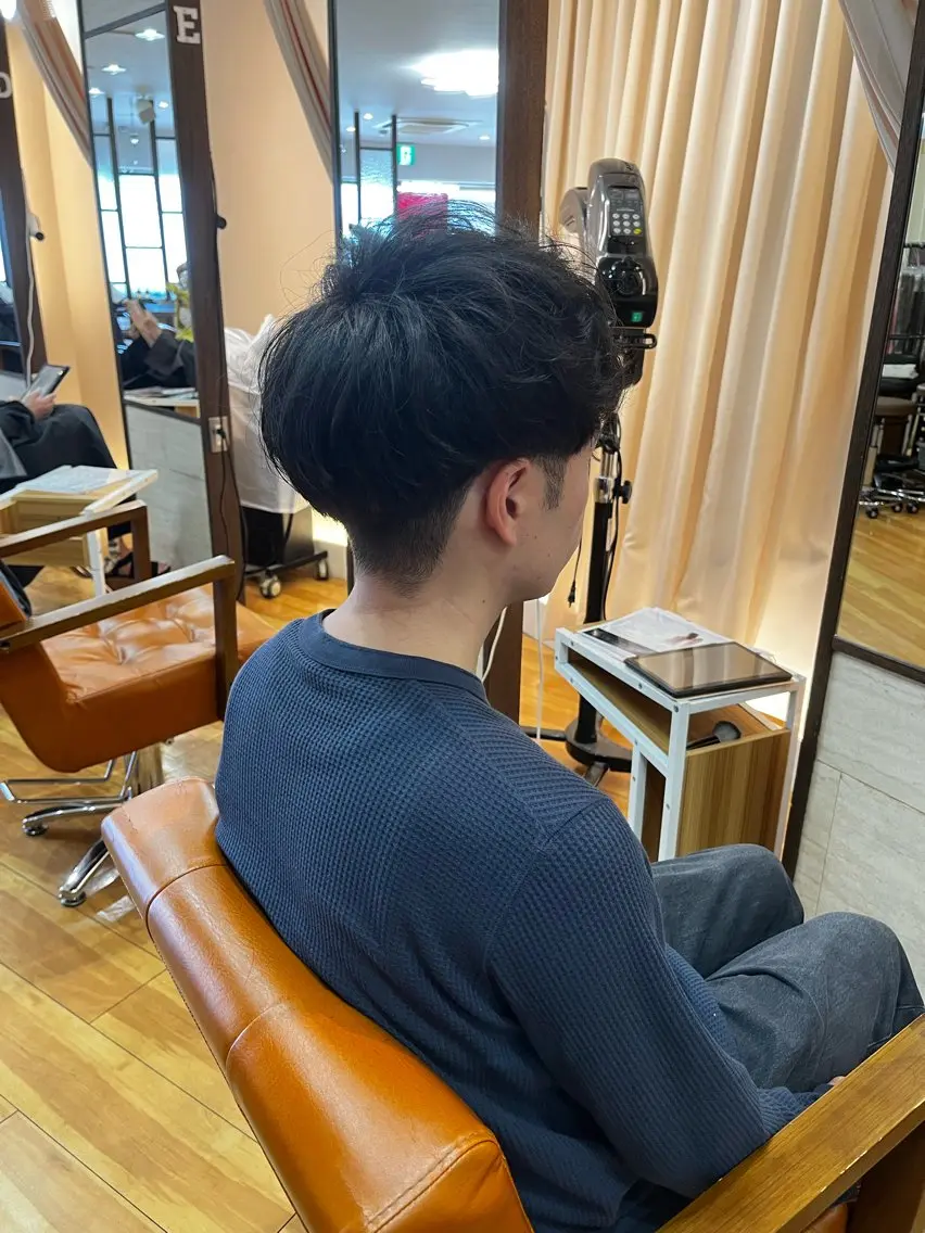 メンズ カット 河内花園駅/ 片岡のヘアスタイル