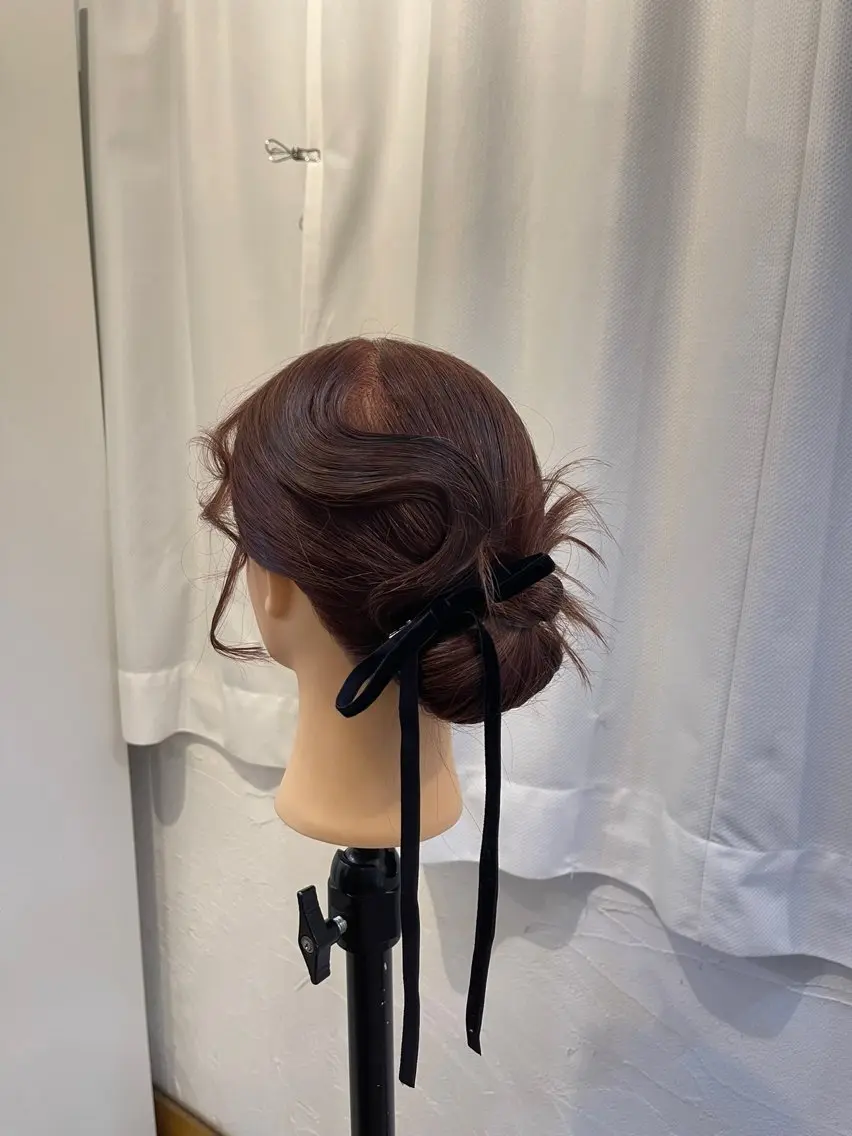 ロング ヘアアレンジ ヘアセット ヘアセット/カラー 🩰nanaのヘアスタイル