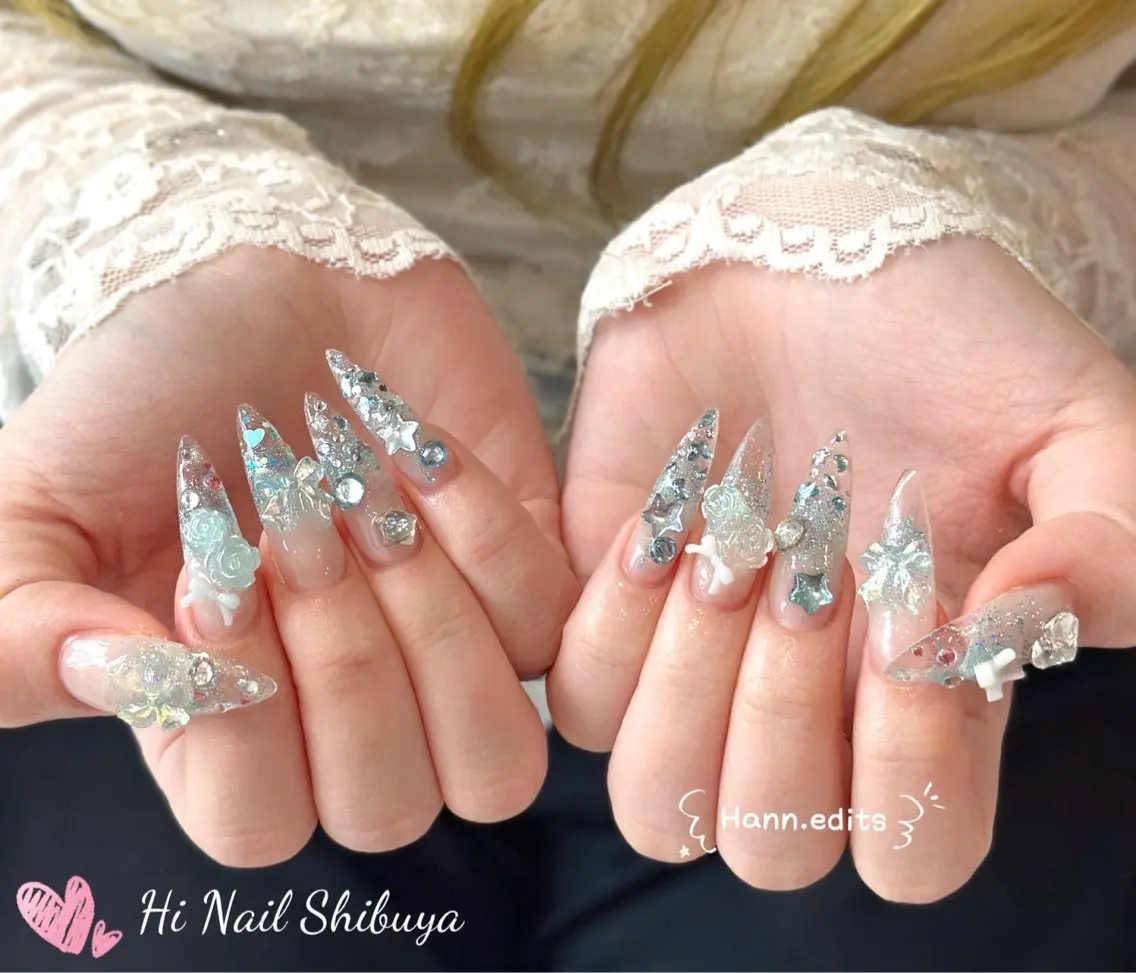 セミロング ハンドネイル Hi Nail Salonのネイルデザイン