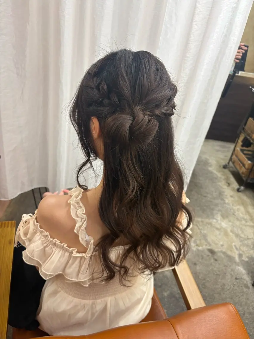 ロング ヘアセット Retsu /UniQのヘアスタイル