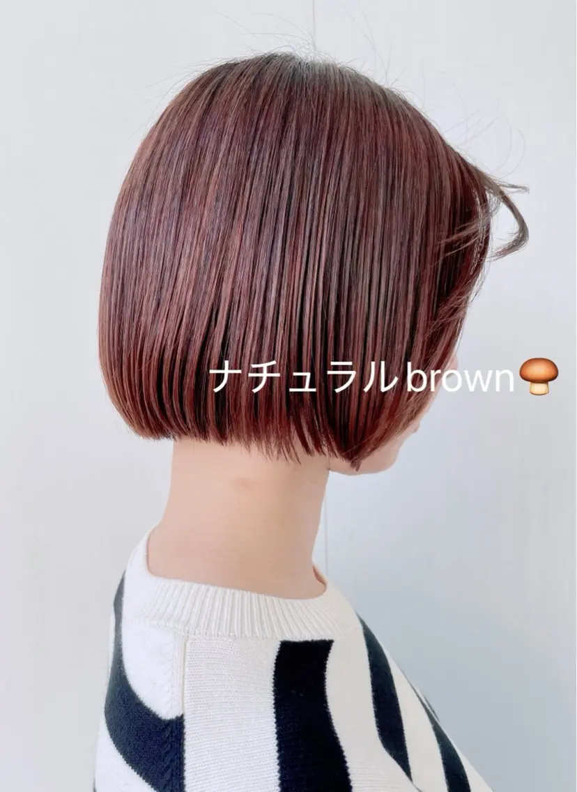 ショート カラー ボブ LiTA 浜線店 かなえみゆうのヘアスタイル