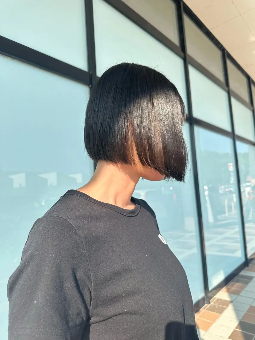 ショート ボブ 寺川 ちなつのヘアスタイル