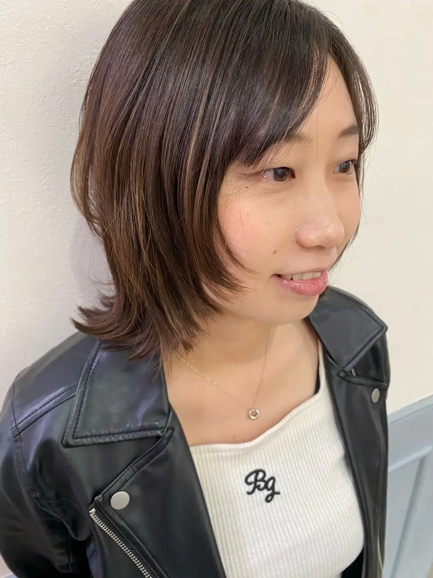 ショート ショートヘア ウルフカット カット ヘアカラー トリートメント GINZARay2 風本朱里🐥のヘアスタイル