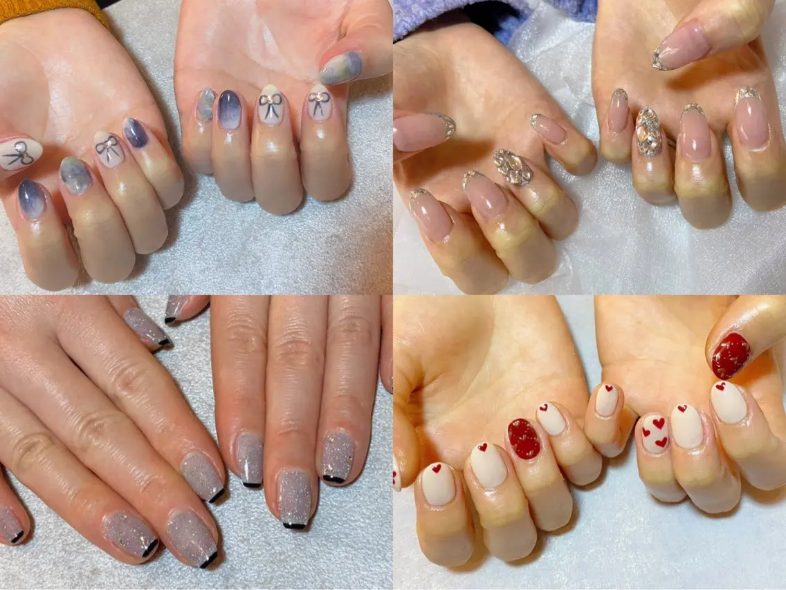 ネイル 持ち込み nail salon c houseのネイルデザイン