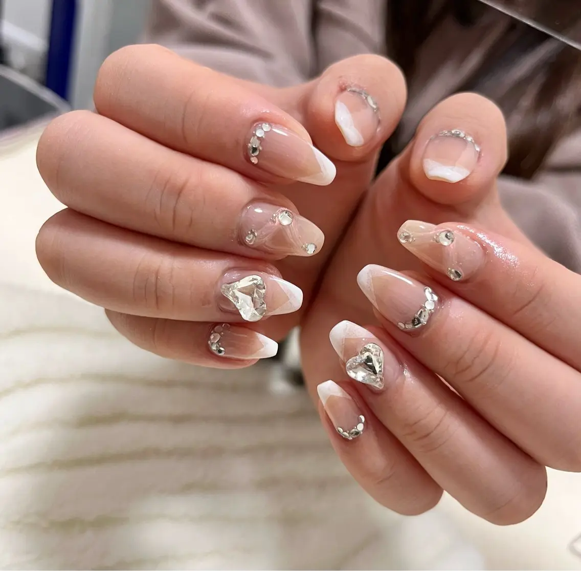 ネイル フレンチネイル わたなべ さやかのネイルデザイン
