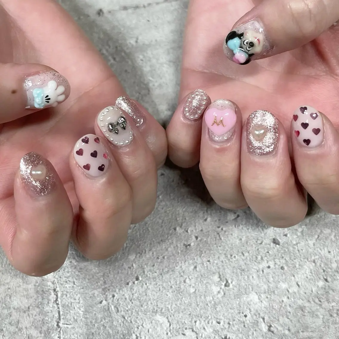 ネイル 東 千夏のネイルデザイン
