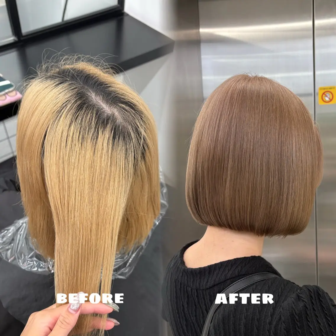 ショート カラー ベージュカラー ミルクティーベージュ カット ヘアカラー 🌟ゆりあ🌟 JILLSTUDIOのヘアスタイル
