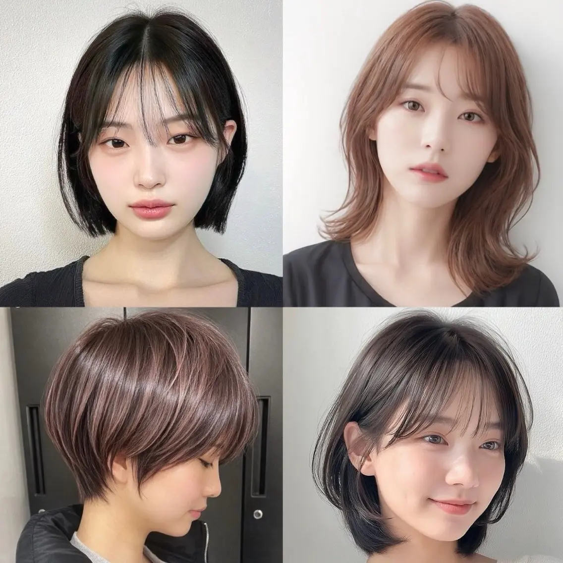 ミディアム 大阪  天王寺 attraitななかのヘアスタイル