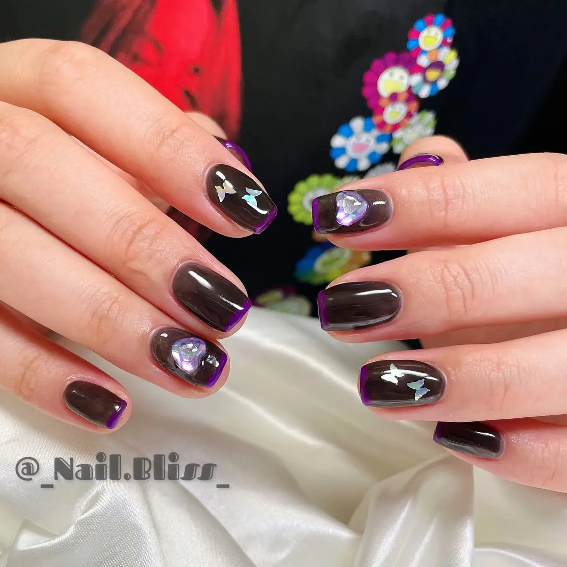 ネイル フレンチネイル ハンドネイル NAIL BLISSのネイルデザイン