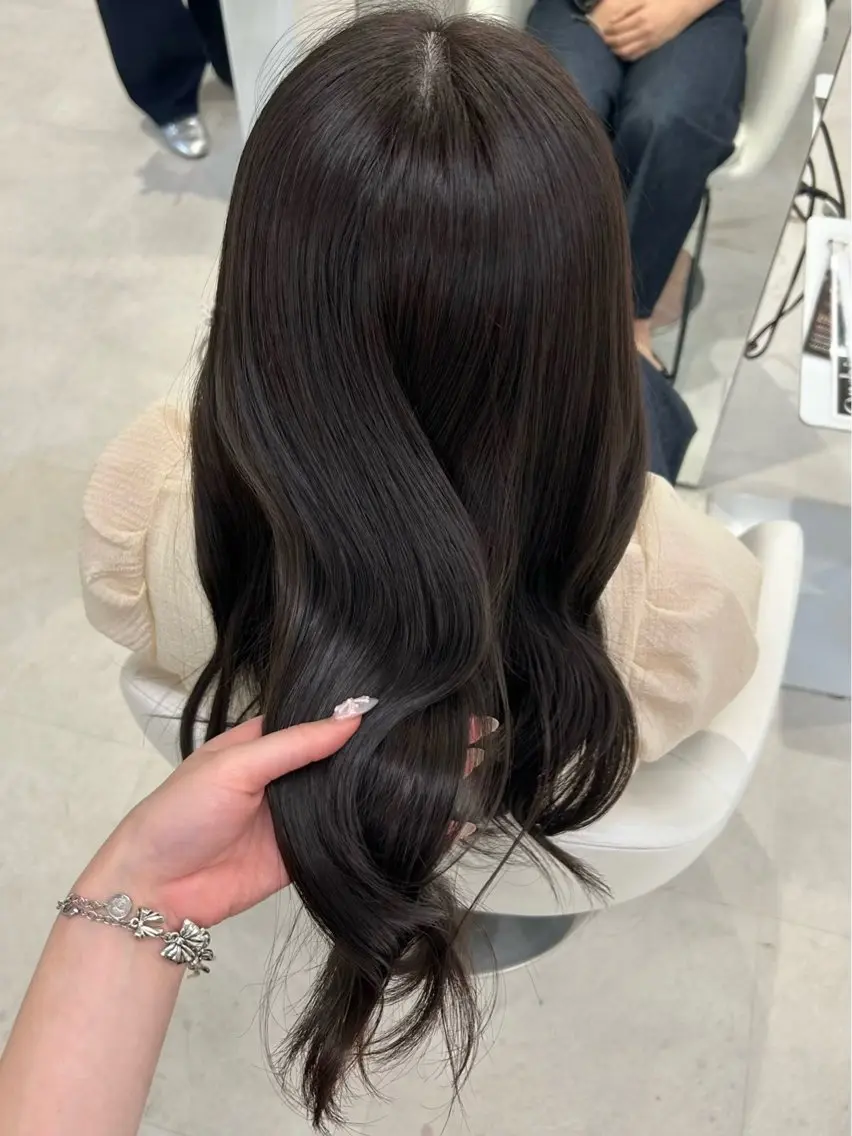 カラー 透明感カラー ヘアカラー トリートメント juve.大分/ 秋月ひとはのヘアスタイル