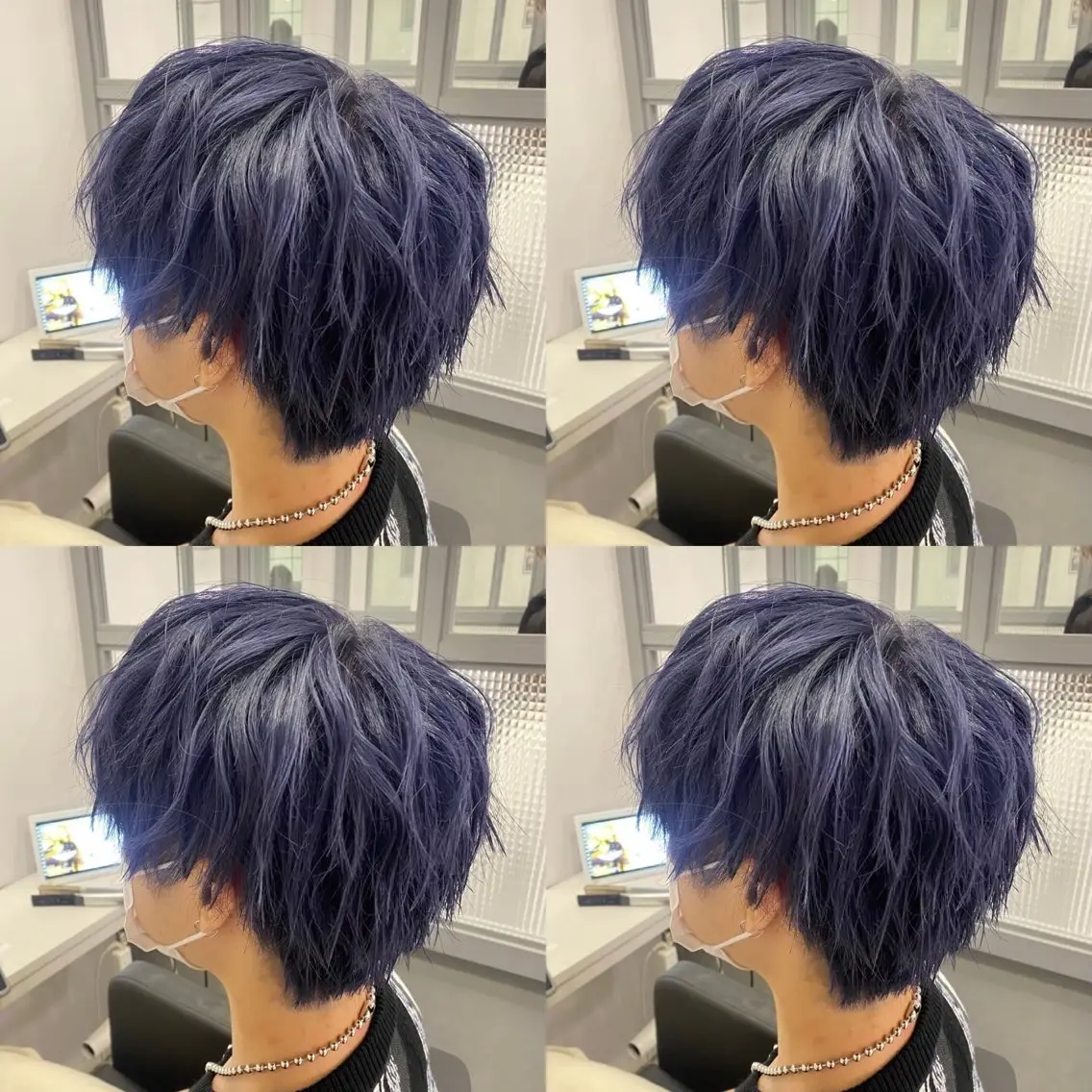 カラー メンズ カット パーマ トリートメント 店長✨髪質改善✖️ 透明感カラー／純大のヘアスタイル