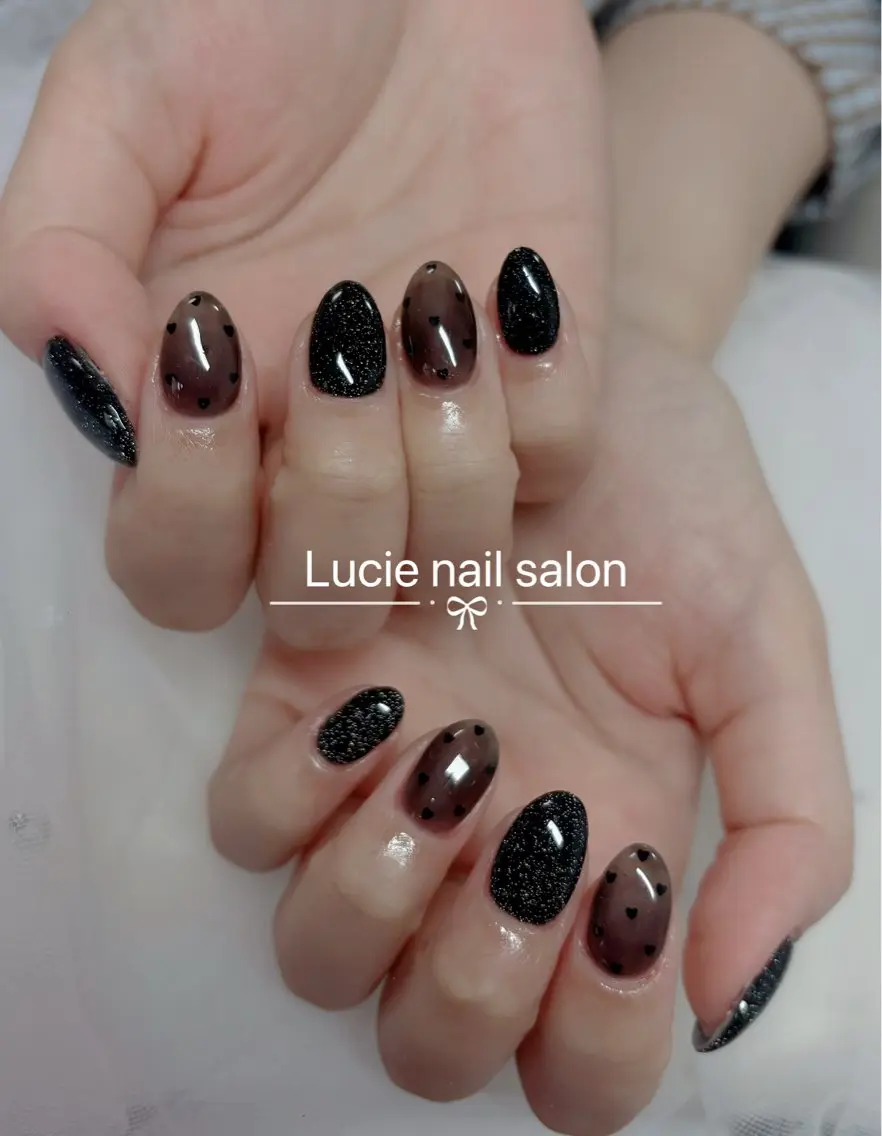 ネイル フレンチネイル ジェルネイル グラデーション 持ち込み オフィスネイル ハンドネイル LUCIE NAILのネイルデザイン
