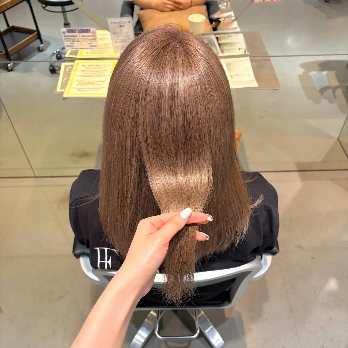 ロング カラー カット ヘアカラー トリートメント やまき さきね/パーマ🌀のヘアスタイル