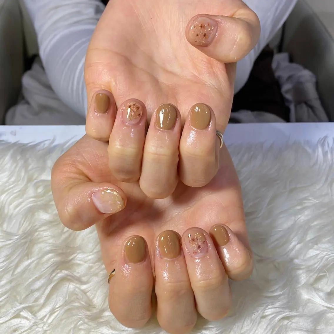 ネイル ニュアンスネイル ハンドネイル Nail&eye Belire 新宿のネイルデザイン