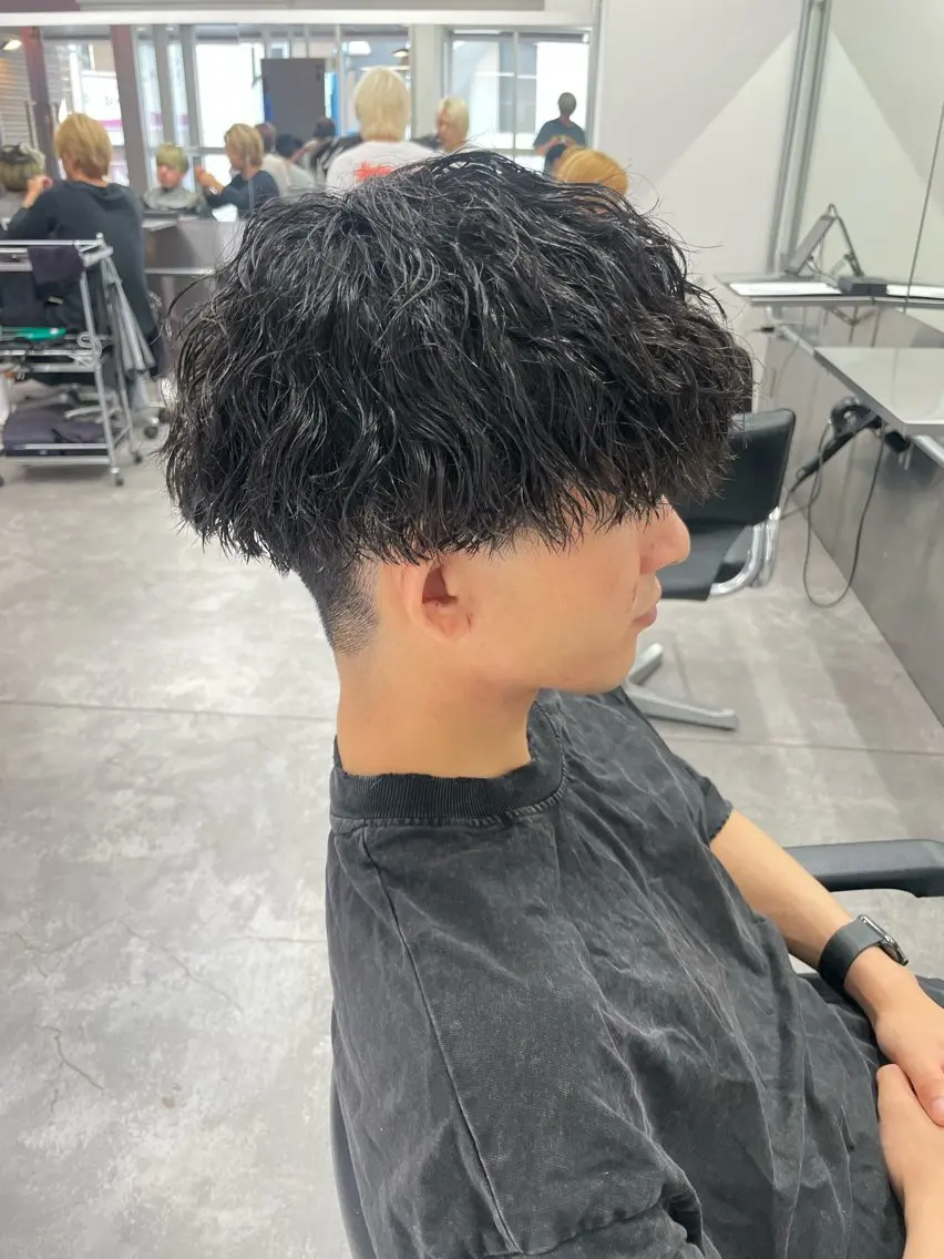 パーマ メンズ カット パーマ 町田エリアＮｏ．１/ パーマ特化/太田京希のヘアスタイル