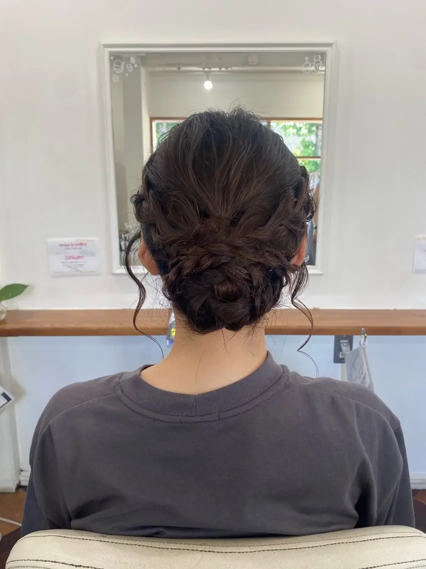 ヘアアレンジ ヘアセット MIKU ／fulamのヘアスタイル