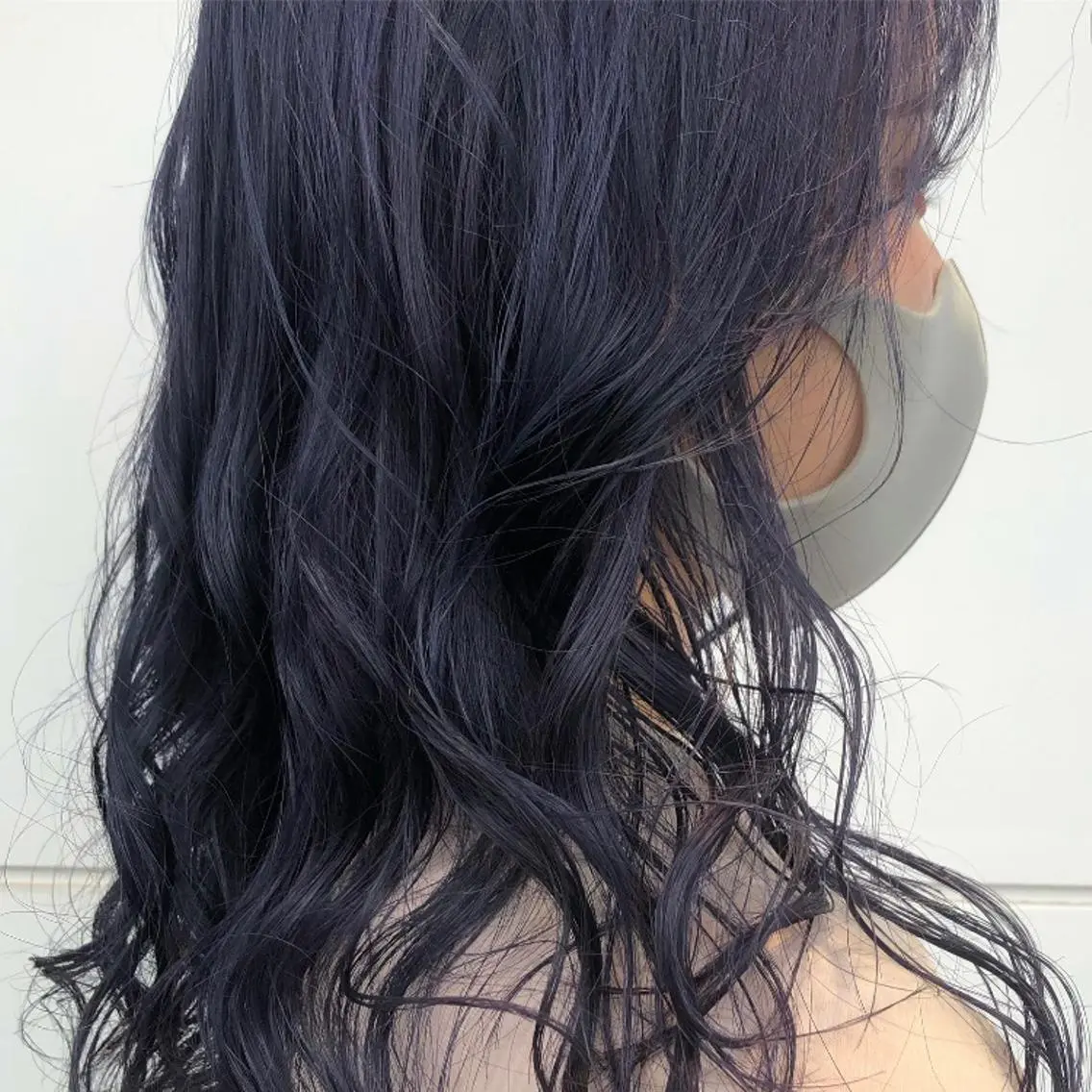 ロング カラー ブリーチ ディープラベンダー ラベンダーカラー ヘアカラー トリートメント カトウ ユウカのヘアスタイル