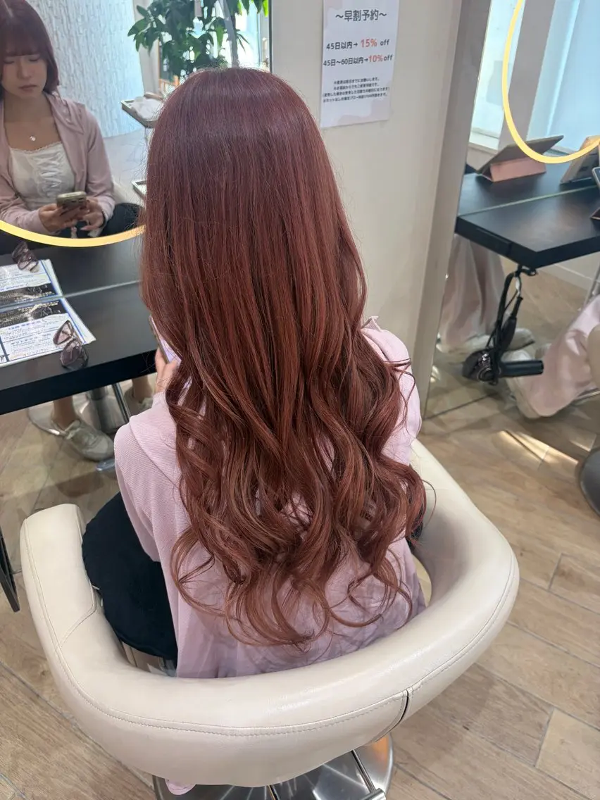 ロング ヘアセット 田村 瑠菜のヘアスタイル