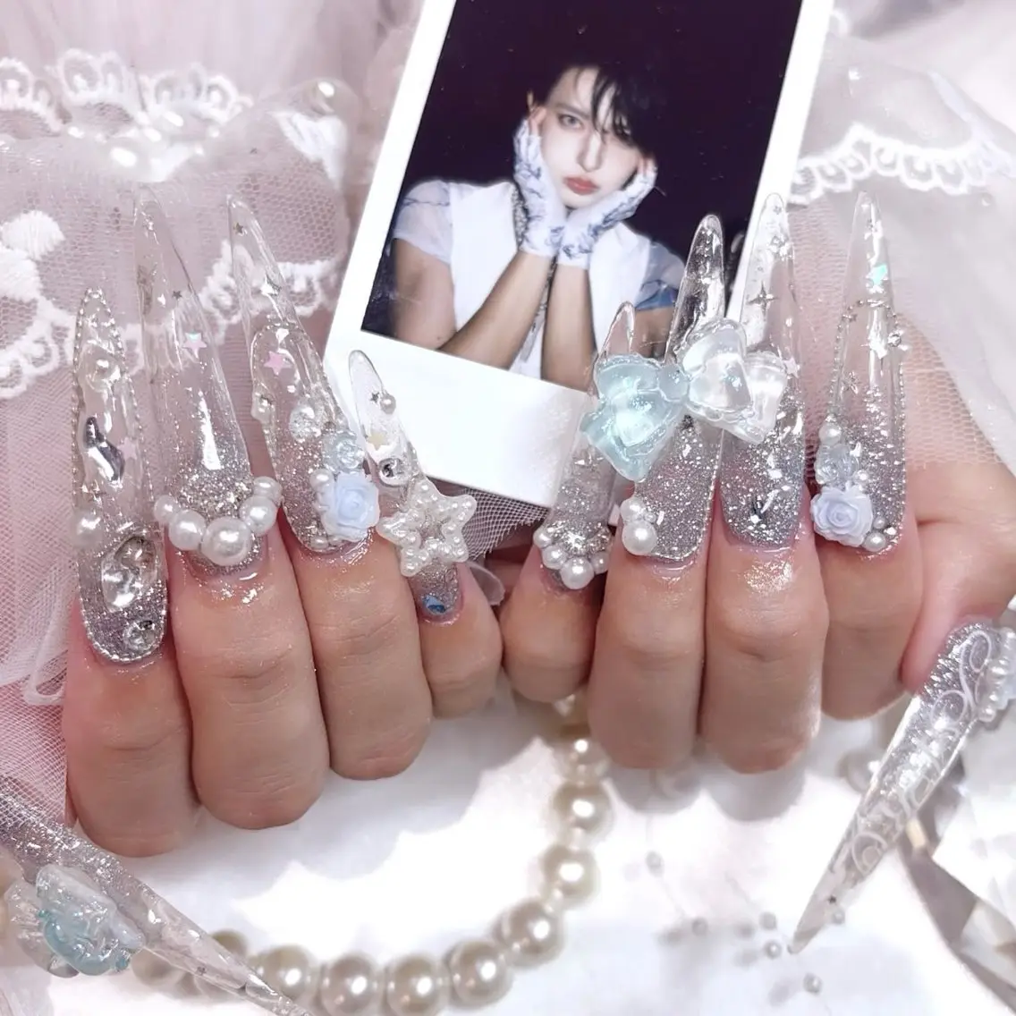 ネイル ジェルネイル 韓国ネイル 持ち込み シンプルネイル ワンホンネイル ハンドネイル 🎀Aura. Yurachanのネイルデザイン