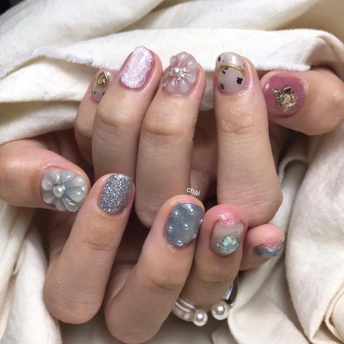ネイル ハンドネイル chai nail _ai📍鶴橋/桃谷のネイルデザイン